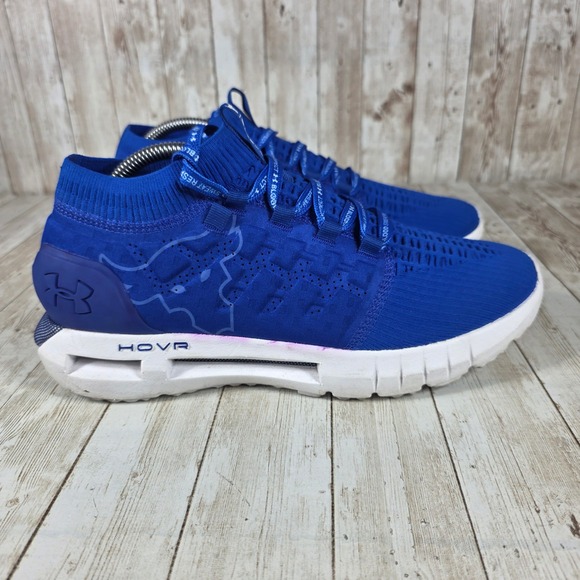 Under Armour HOVR Phantom Running Shoes Blood Sweat Respect Blue royal Mens‎ 10 - Picture 1 of 9